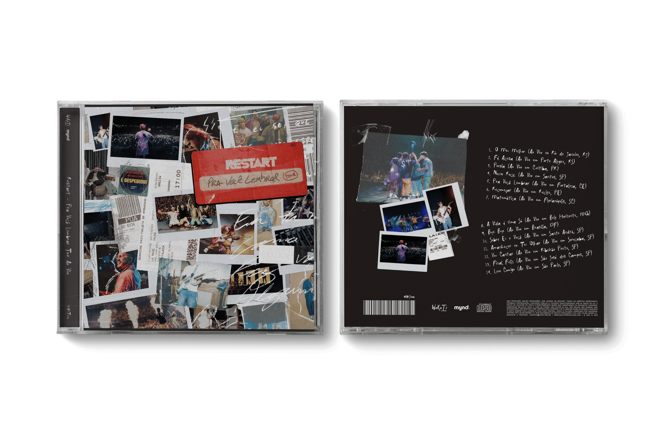 Comprar Restart - CD Pra Você Lembrar Tour Ao Vivo - R$69,99