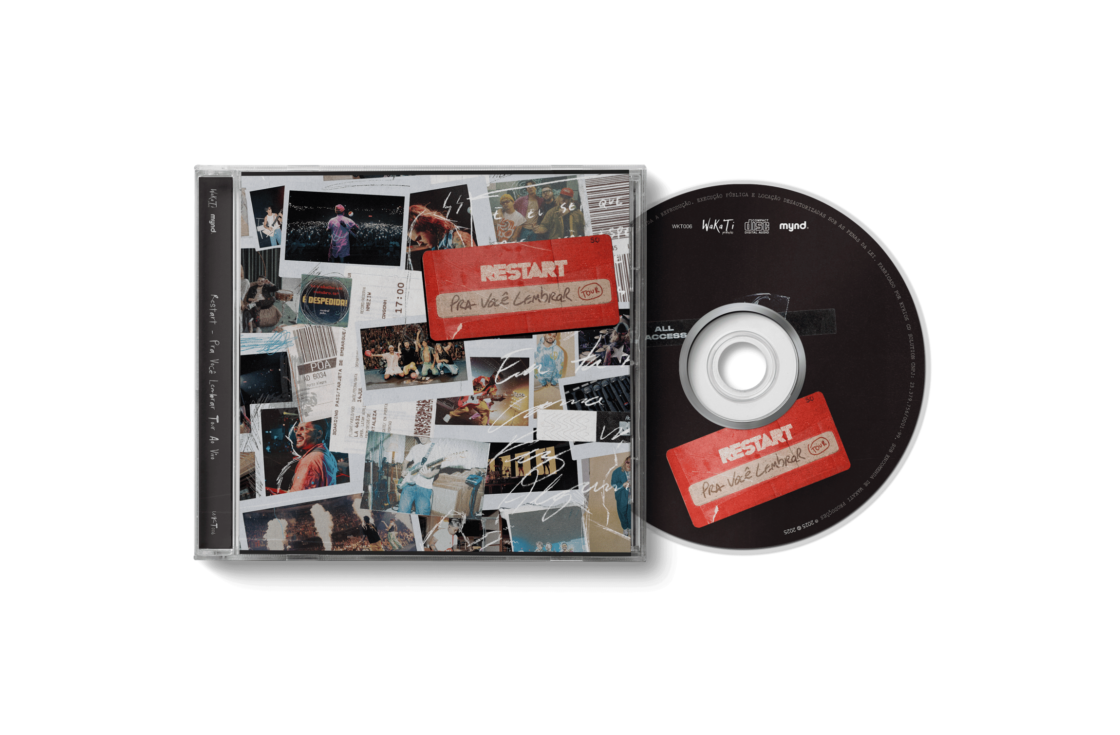 Comprar Restart - CD Pra Você Lembrar Tour Ao Vivo - R$69,99