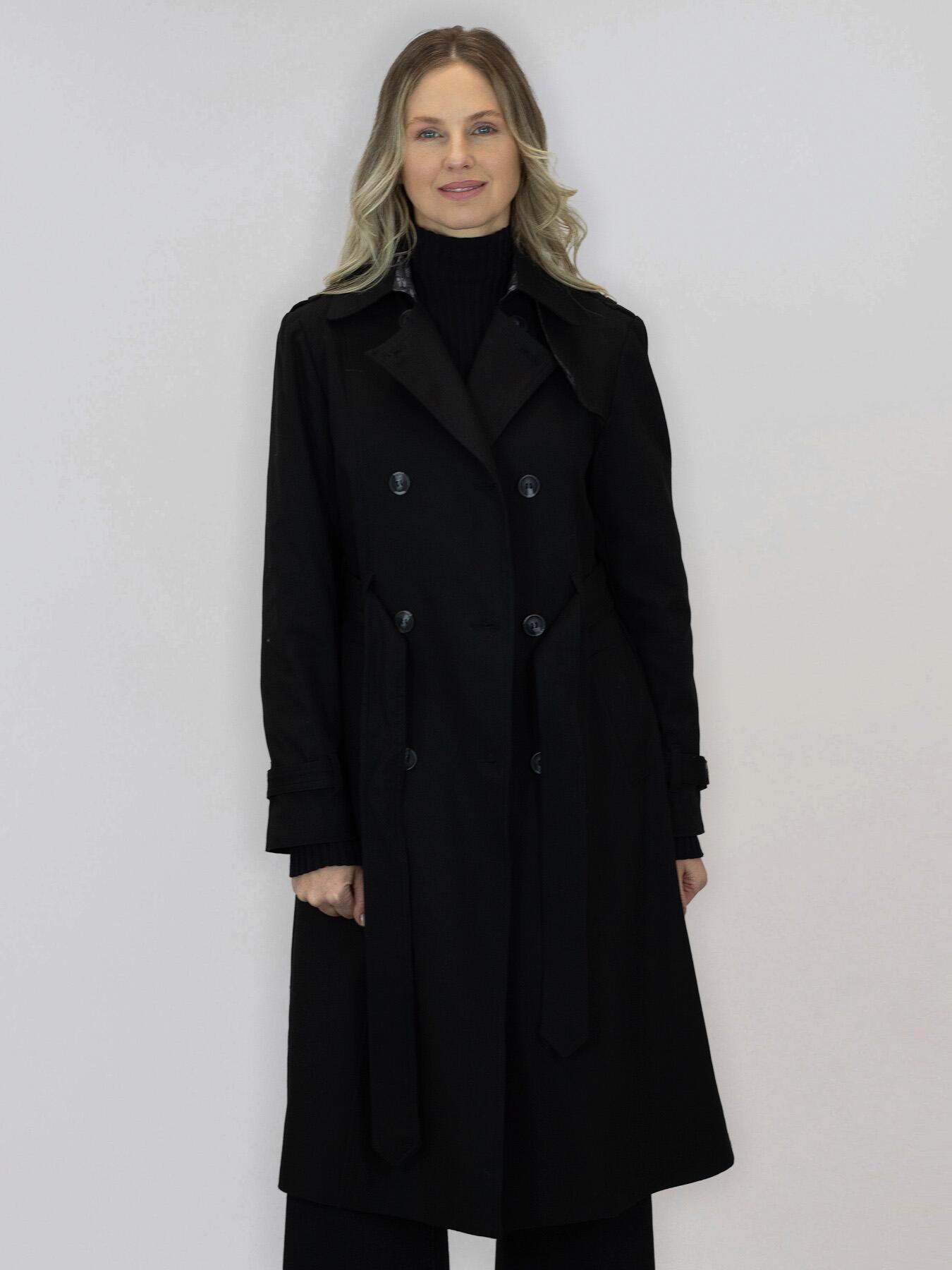 Comprar Casaco Trench Coat Alongado - Paola Marcon