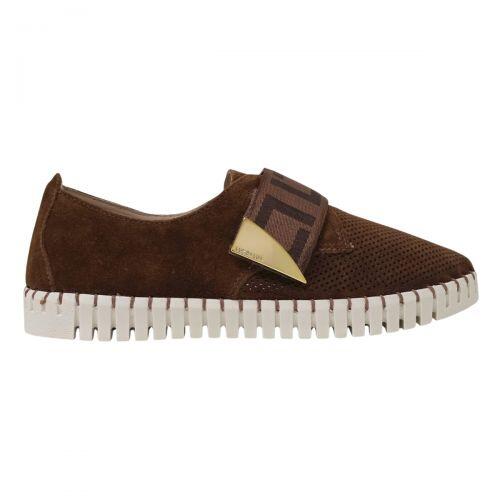 Comprar Tênis Luz da Lua Casual Camurça Velcro 60130048 Trufa