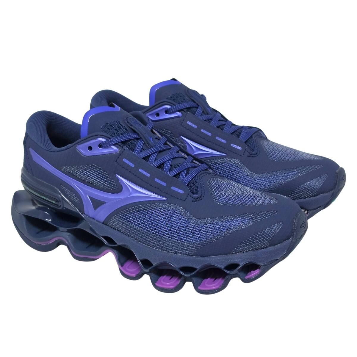 Comprar Tênis Mizuno Wave Prophecy 15 265087 Marinho/Roxo/Lilas
