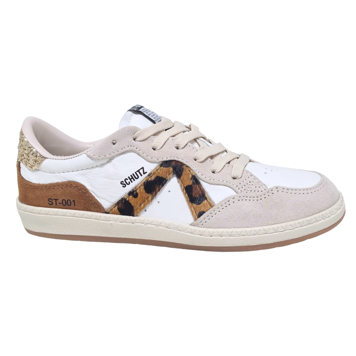 Comprar Tênis Schutz ST-001 Couro Animal Print S218530001 Branco