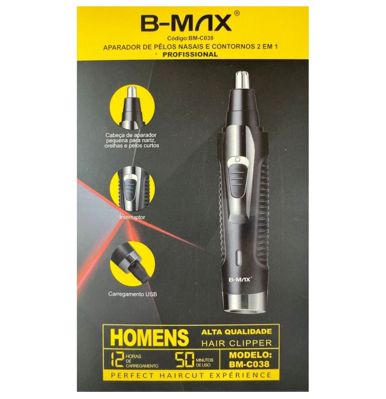 Comprar Máquina De Cortar Pelos Cortador 2 Em 1 Recarregável