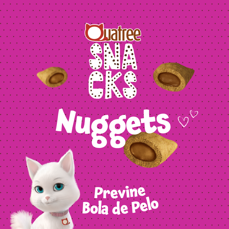 Comprar Petisco Snack Quatree Nuggets para Gatos Adultos Sabor