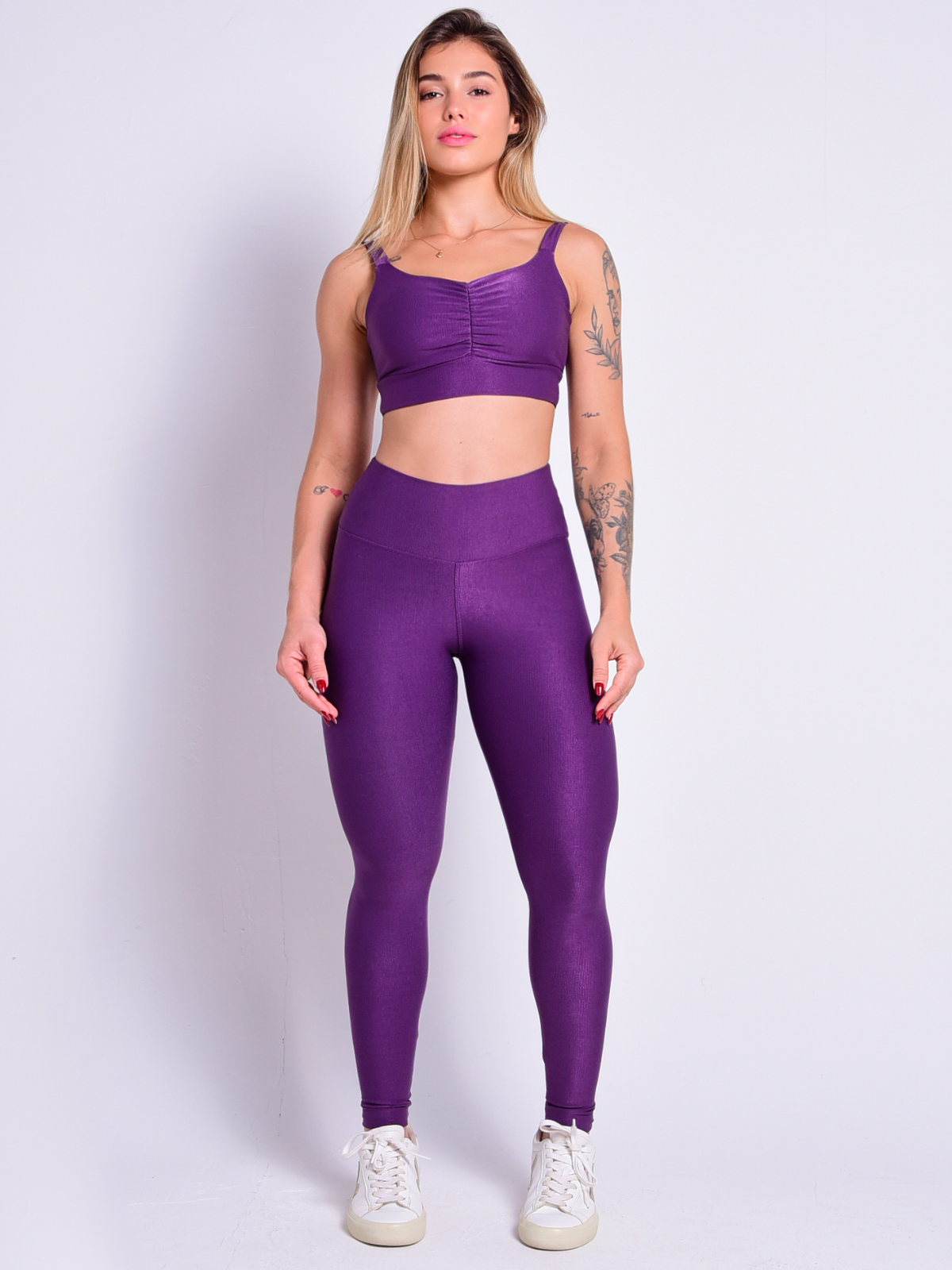 Conjunto Zen Soft Roxo Uva