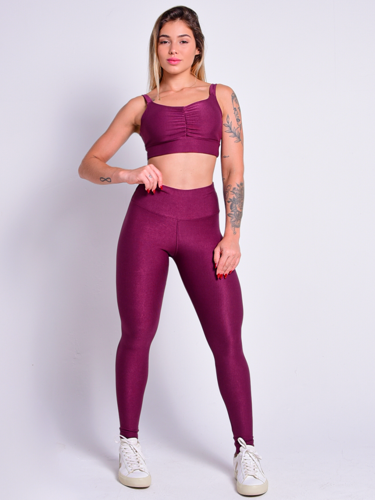 Conjunto Zen Soft Bordô