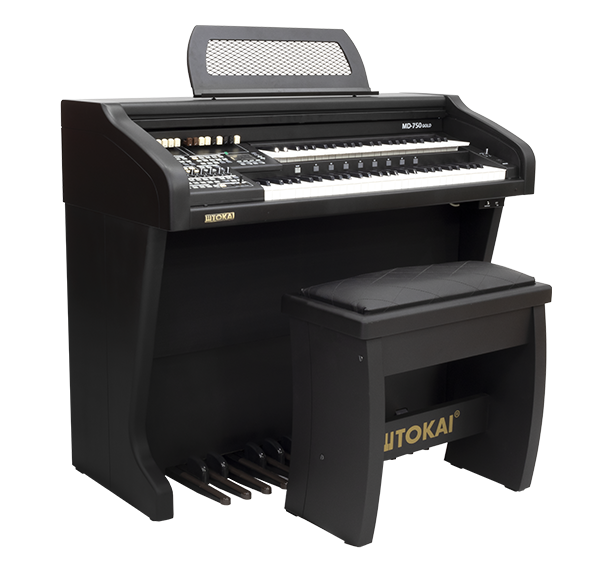 Comprar Órgão Eletrônico Tokai MD 750 Gold Preto Fosco