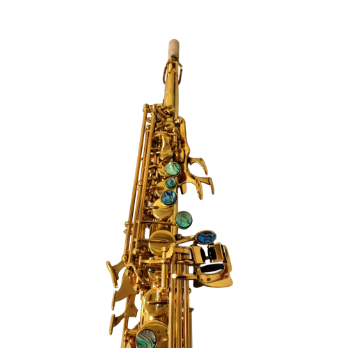 Comprar Sax Soprano Reto Todel Fixo Sib Tokai TSS-300G Dourado - a