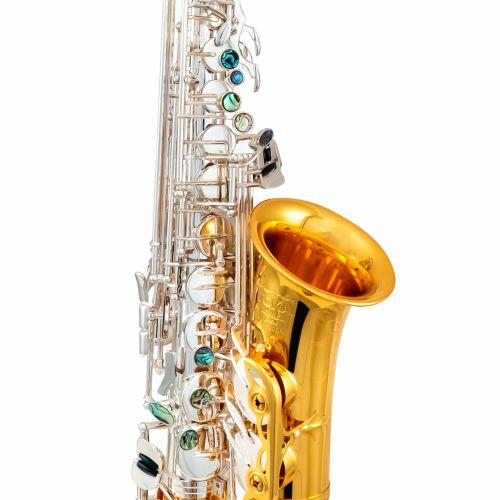 Comprar Sax Alto Mib Tokai TSA-200GP Dourada com Chave Prata - a
