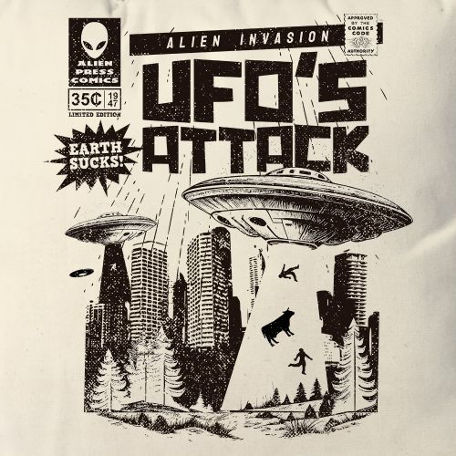 Almofada Alien Invasion