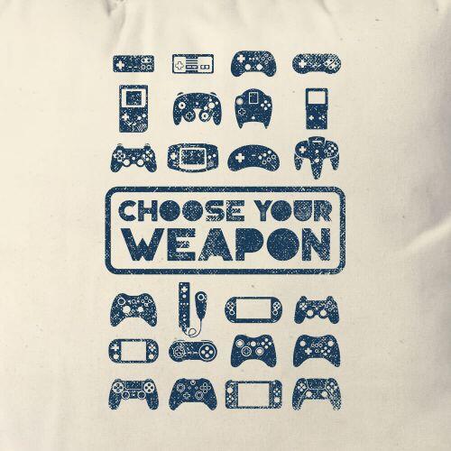 Almofada Choose Your Weapon