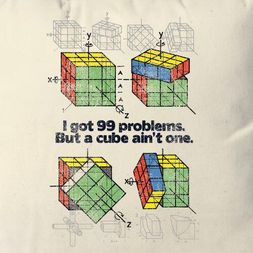 Almofada Cubo Mágico