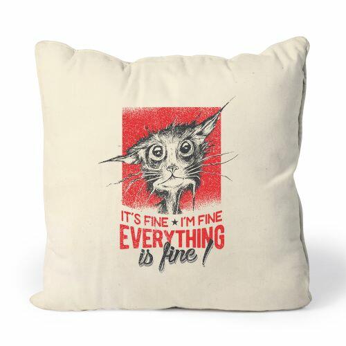 Almofada Everything Is Fine