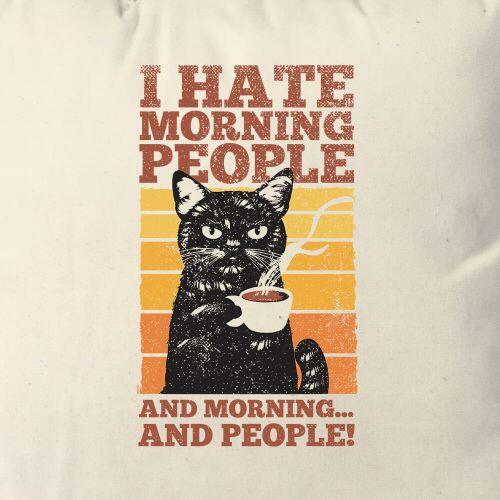 Almofada Hate Morning People
