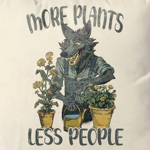 Almofada More Plants Less People