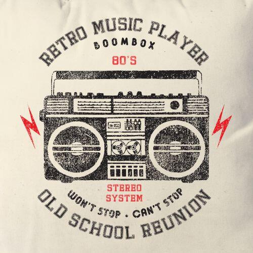 Almofada Retro Music Player