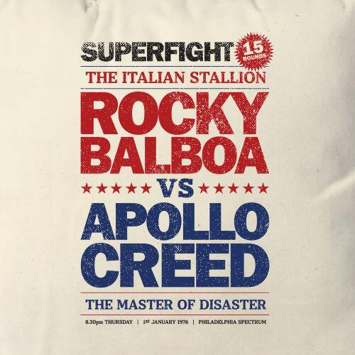 Almofada Rocky vs Apollo