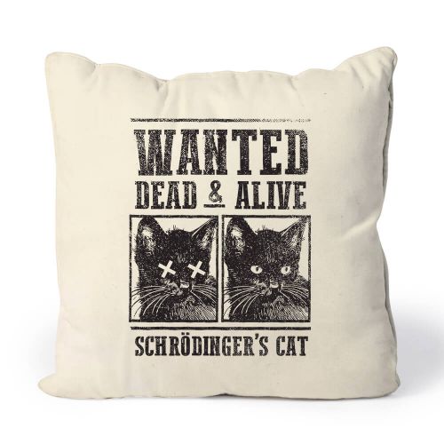 Almofada Schr�dinger's Cat