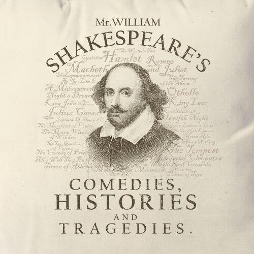 Almofada Shakespeare