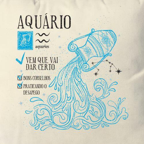 Almofada Signo Aquario
