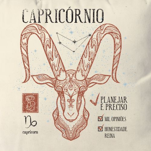 Almofada Signo Capricornio