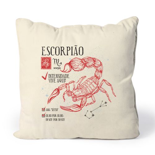 Almofada Signo Escorpi�o