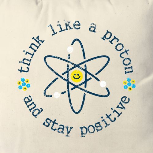 Almofada Think Like A Proton