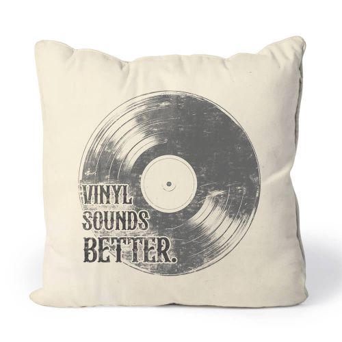 Almofada Vinyl Sounds Better