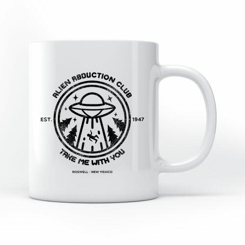 Caneca Alien Abduction Club