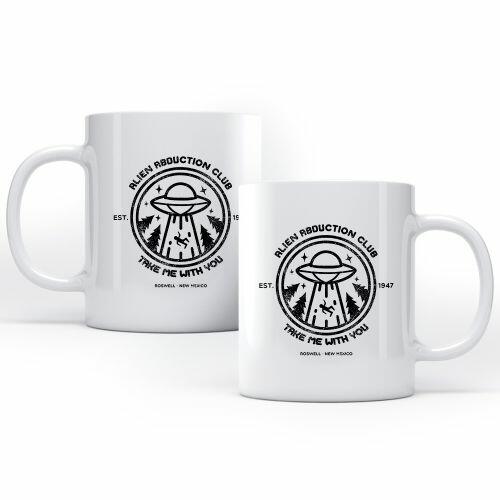 Caneca Alien Abduction Club