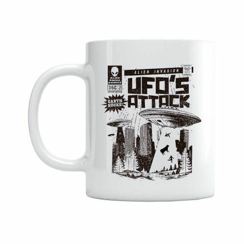 Caneca Alien Invasion