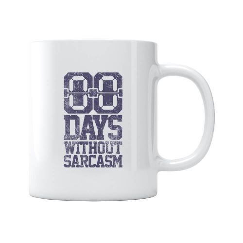 Caneca Days Without Sarcasm