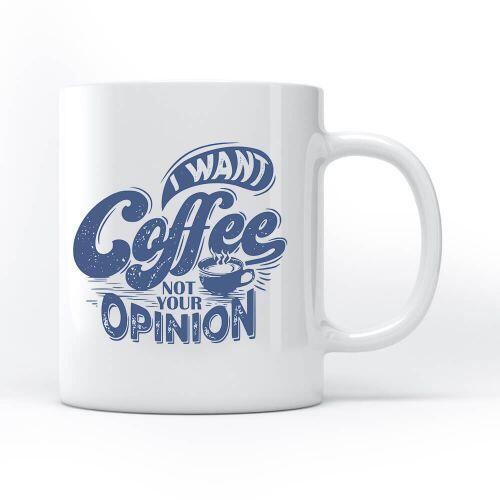Caneca I Want Coffee