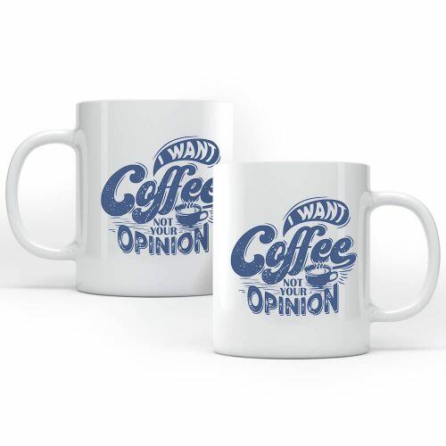 Caneca I Want Coffee