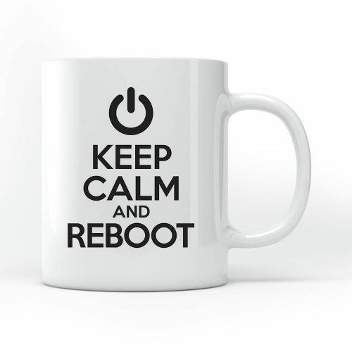 Caneca Keep Calm And Reboot