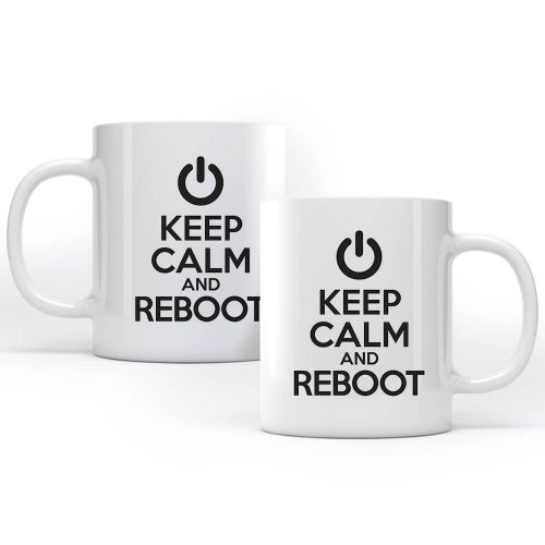 Caneca Keep Calm And Reboot
