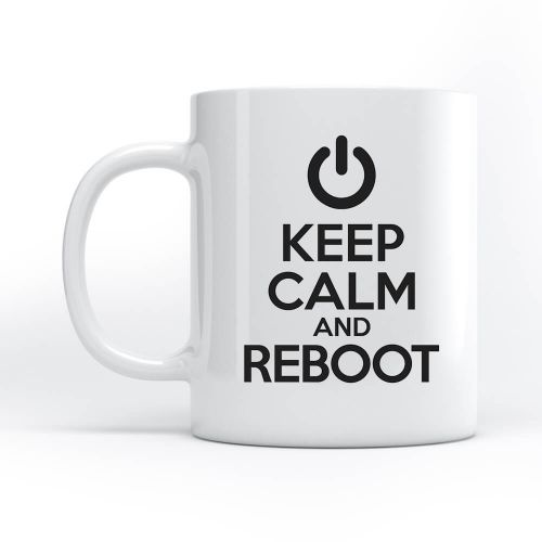 Caneca Keep Calm And Reboot