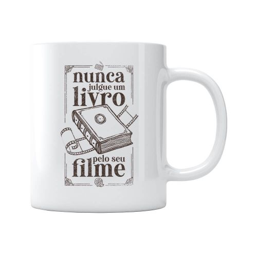 Caneca Nunca Julgue Um Livro