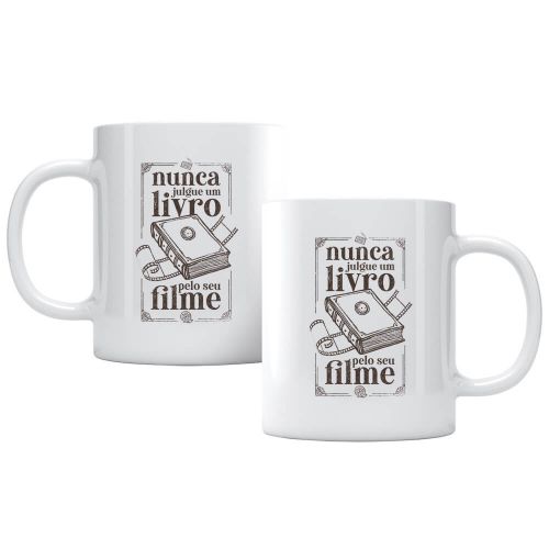 Caneca Nunca Julgue Um Livro