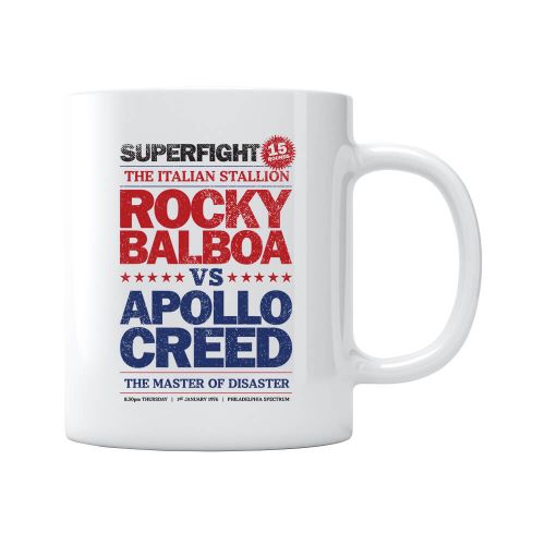 Caneca Rocky vs Apollo