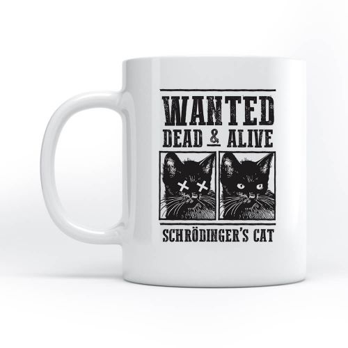 Caneca Schrödinger's Cat