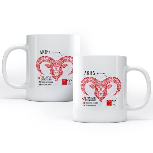 Caneca Signo Áries