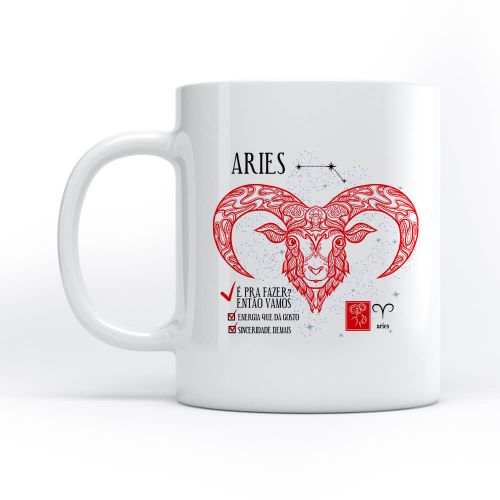 Caneca Signo Áries