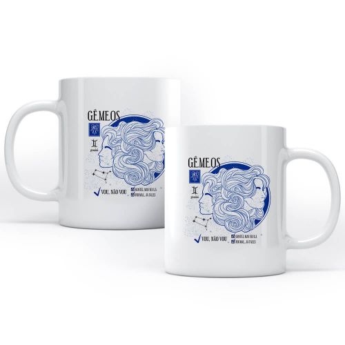 Caneca Signo Gêmeos