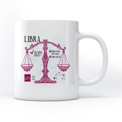 Caneca Signo Libra