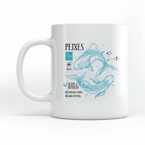 Caneca Signo Peixes