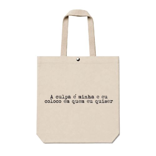 Ecobag A Culpa É Minha