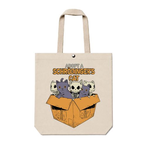Ecobag Adopt A Schrödinger's Cat