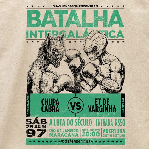 Ecobag Batalha Intergaláctica