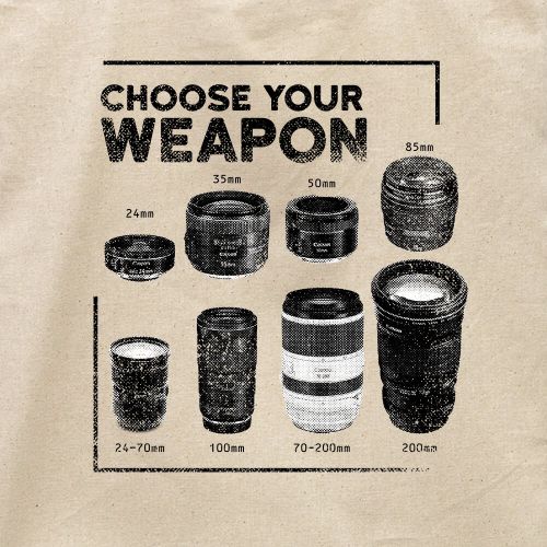 Ecobag Camera Weapons